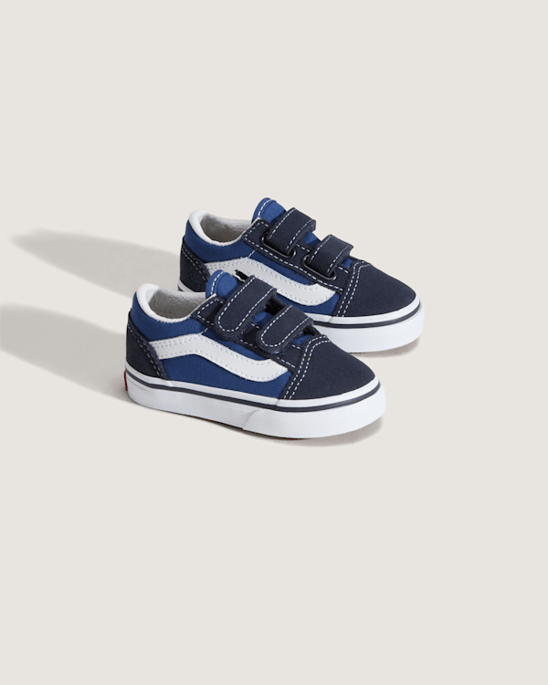 Vans – Toddler Old Skool Shoes (1-4 years), Blue, Size: 21.5