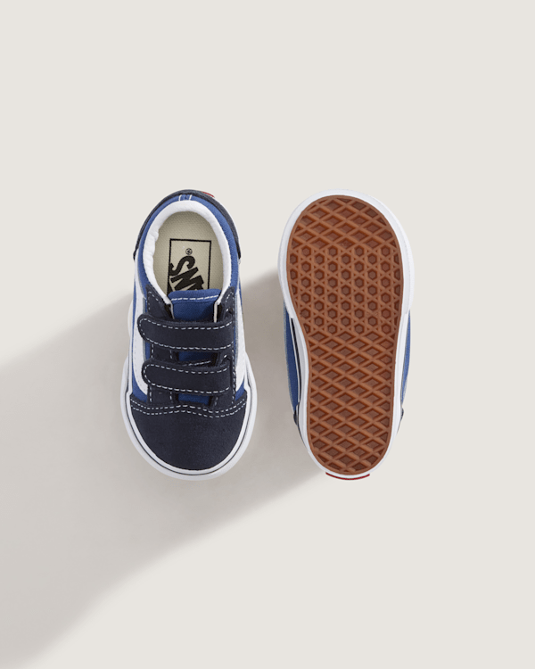Vans - Toddler Old Skool Shoes (1-4 years), Blue, Size: 21 (obrázek 3)
