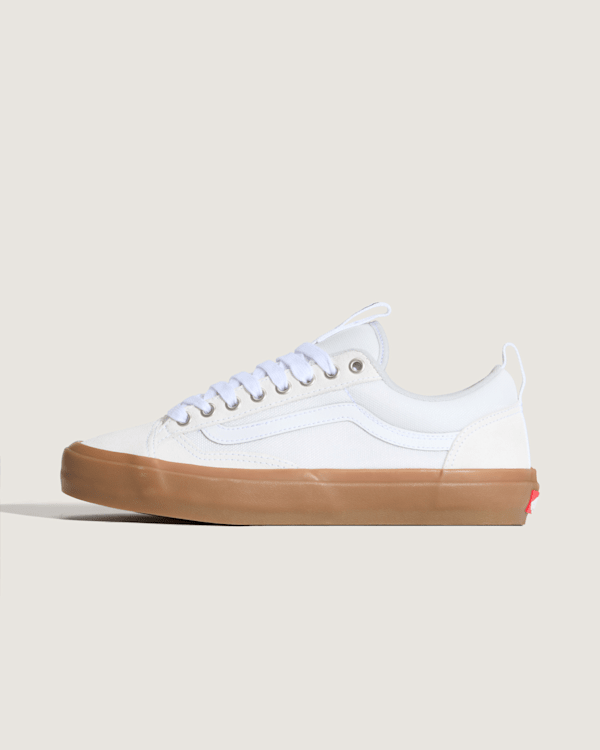 Vans - Skate Old Skool 36+ Gum Shoes, Man, White - VN000D5R9DH