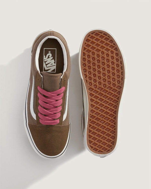 Vans - Old Skool Shoes, Man, Brown/Pink, Size: 43 (obrázek 3)