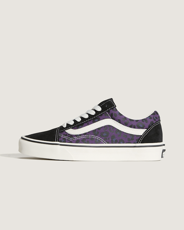 Vans - Old Skool Leopard/Purple, Herren, Violett - VN000D7Z6N0