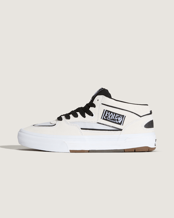 Vans - Zapatillas Skate Half Cab Wafflecup, Hombre, Blanco, Talla: 40.5-image