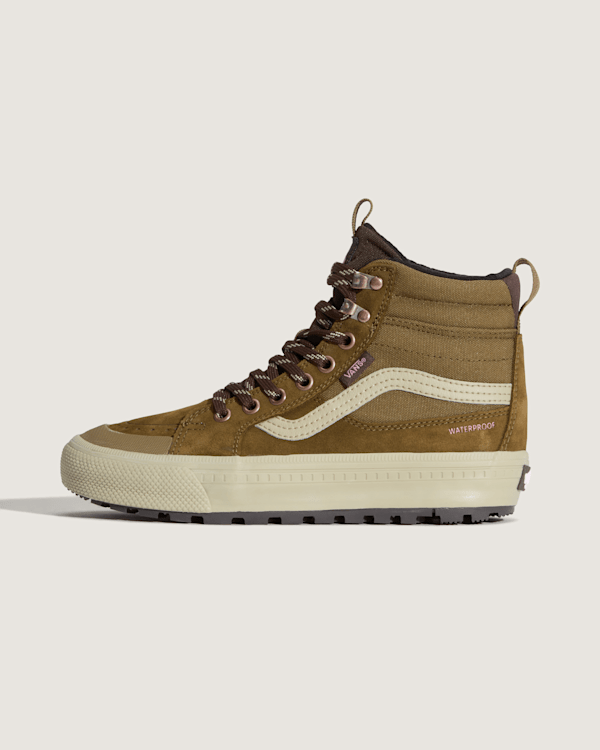 Vans - Mte Sk8-Hi Waterproof Insulated Brown/Pink, Man, Brown, Size: 38.5-image