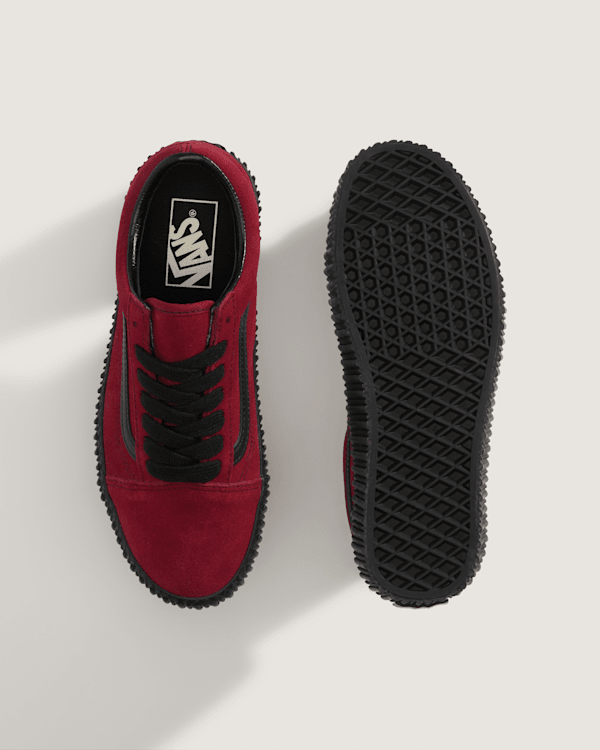 Vans - Old Skool Creeper Shoes, Man, Burgundy, Size: 38 (obrázek 3)