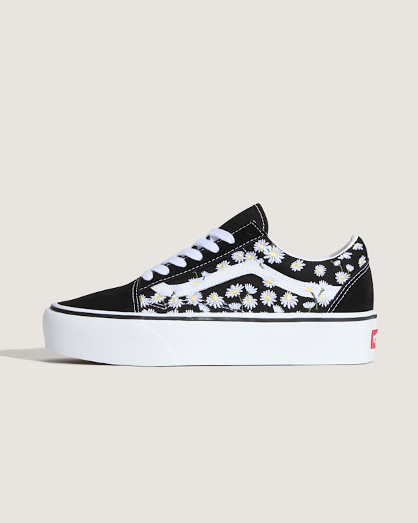 Vans - Old Skool Platformschoenen, Man, Zwart, Grootte: 45-image