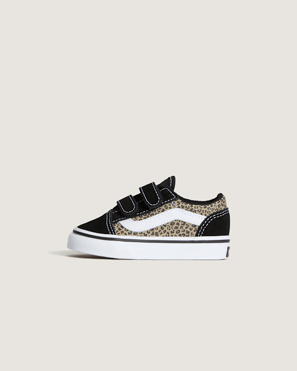 Vans - Zapatillas Old Skool de bebé (1-4 años), Negro, Talla: 22