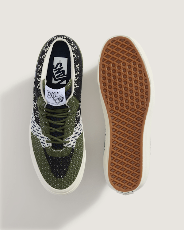 Vans - Premium Half Cab Shoes, Man, Green, Size: 41 (obrázek 3)