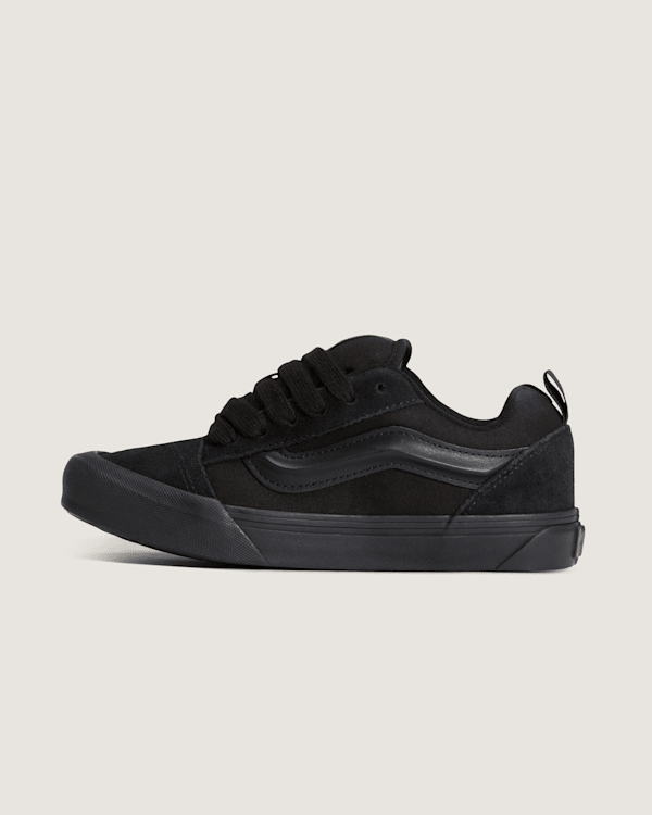 Vans - TéNis Knu Skool Para CriançA (8-14 Anos)Unisex, Preto, Size: 35-image