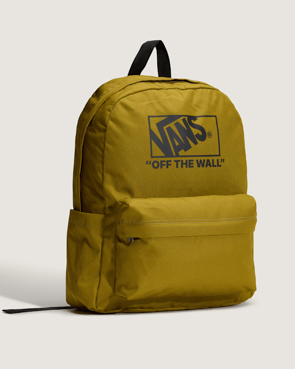 Vans – Old Skool Backpack, Gold, Size: One size