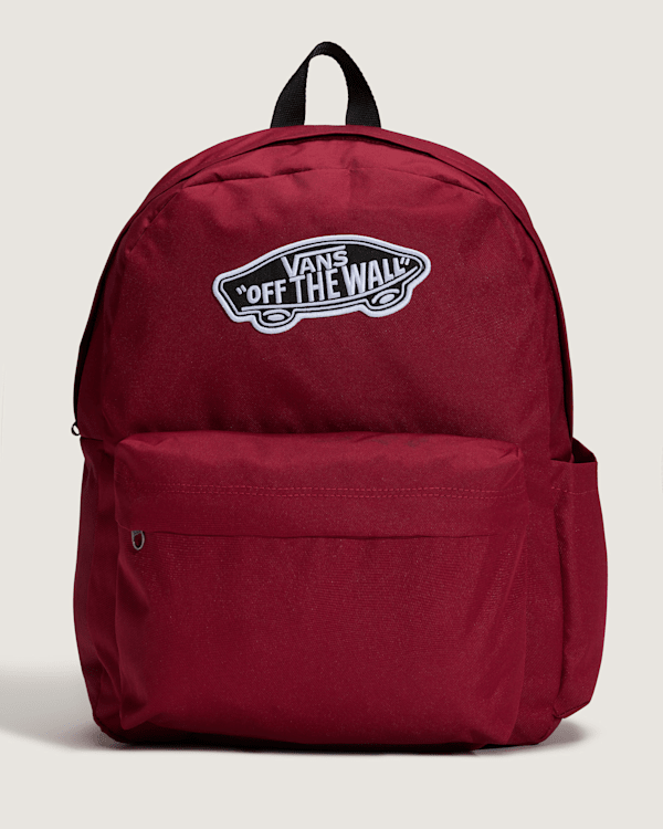 Vans - Mochila Old Skool, Burdeos, Talla: Talla única