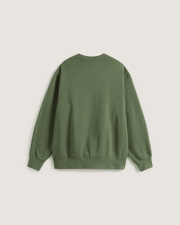 Vans – 2-Tone Crew Sweater, Man, Green, Size: S