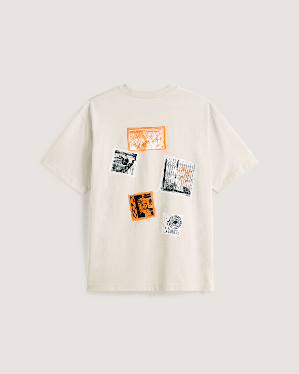 Vans - Punk Patch T-Shirt, Man, Beige, Size: XL (obrázek 2)