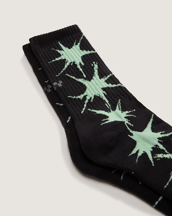 Vans - Skate Splatter Crew Socks (1 Pair), Man, Black, Size: S (34.5-38​) (obrázek 3)