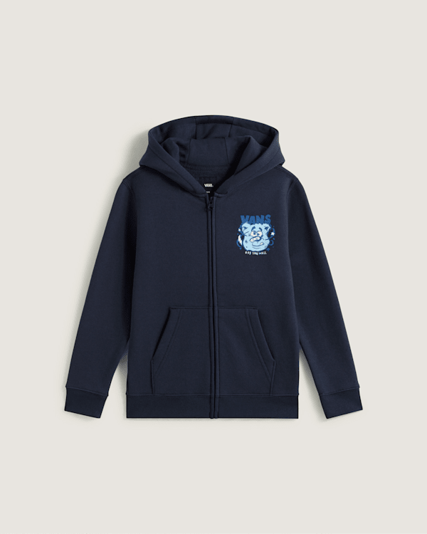 Vans - Little Kids Dizzy Bear Zip Hoodie  (4-8 Years)