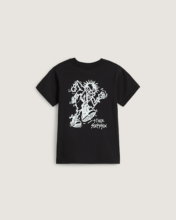 Vans – Kids Stomper T-Shirt (8-14 Years), Black, Size: 3-4Y