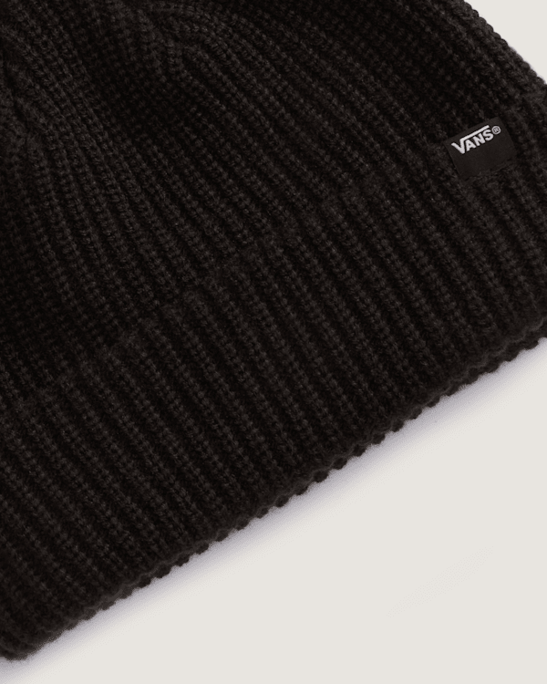 Vans - Kids Core Basic Cuff Beanie, Black, Size: One size (obrázek 3)