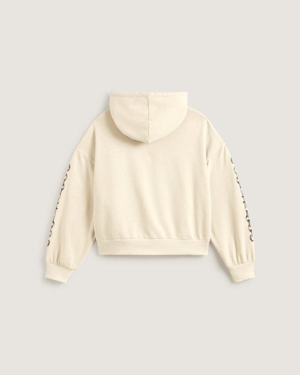 Vans – After Dark Retro Pullover Hoodie, Woman, Beige, Size: L