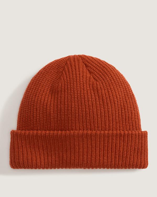 Vans – Core Basic Cuff Beanie, Man, Orange, Size: One size