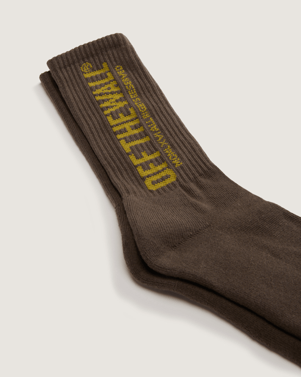 Vans - Hovley Crew Socks (1 Pair), Man, Brown, Size: M (38.5-42​) (obrázek 3)