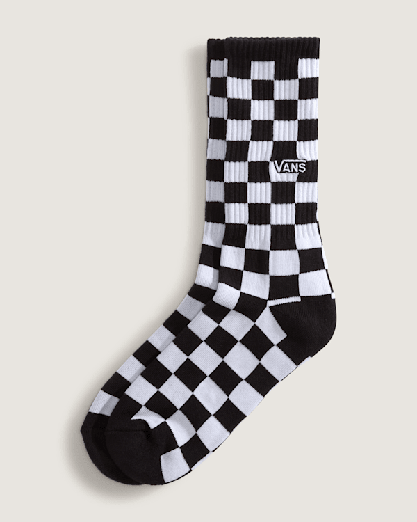 Vans - Chaussettes Checkerboard Crew (1 paire), Noir, Taille: S (34.5-38​)