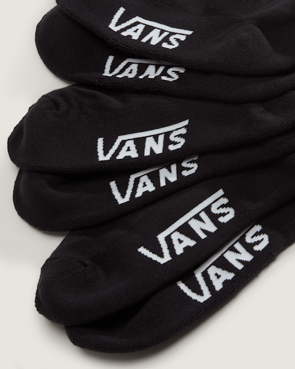 Vans - Classic Kick Socks (3 pairs), Man, Black, Size: M (38.5-42​) (obrázek 3)