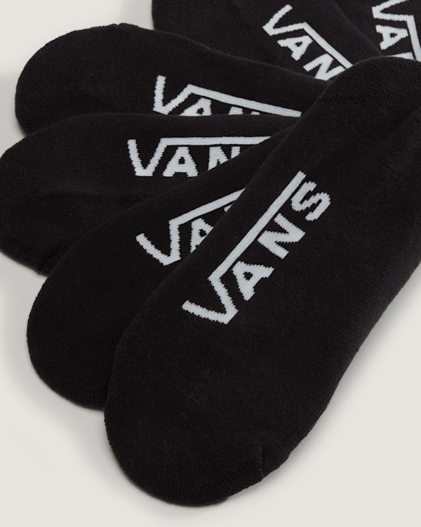Vans - Classic No Show Socks (3 pairs), Man, Black, Size: M (38.5-42​) (obrázek 3)