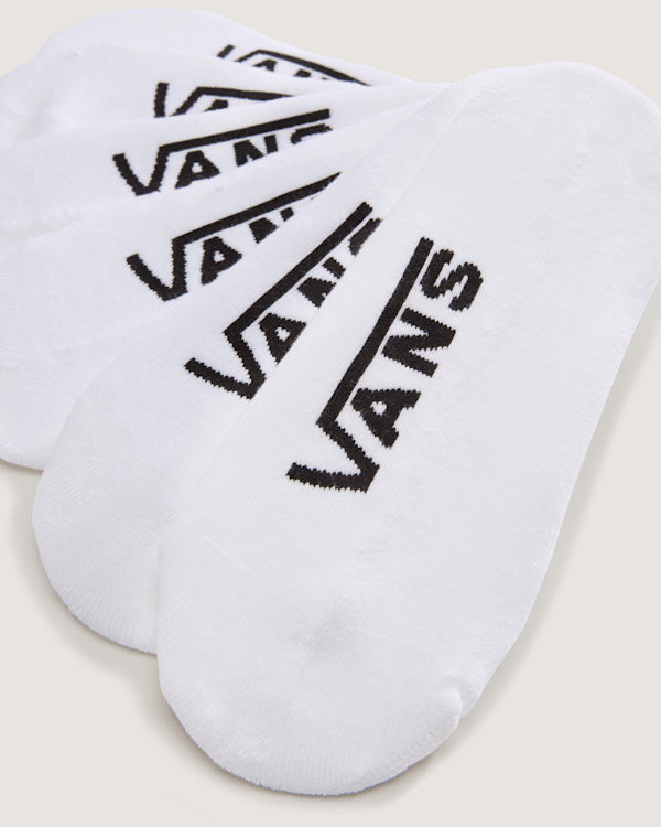 Vans - Classic No Show Socks (3 pairs), Man, White, Size: L (42.5-47​) (obrázek 3)