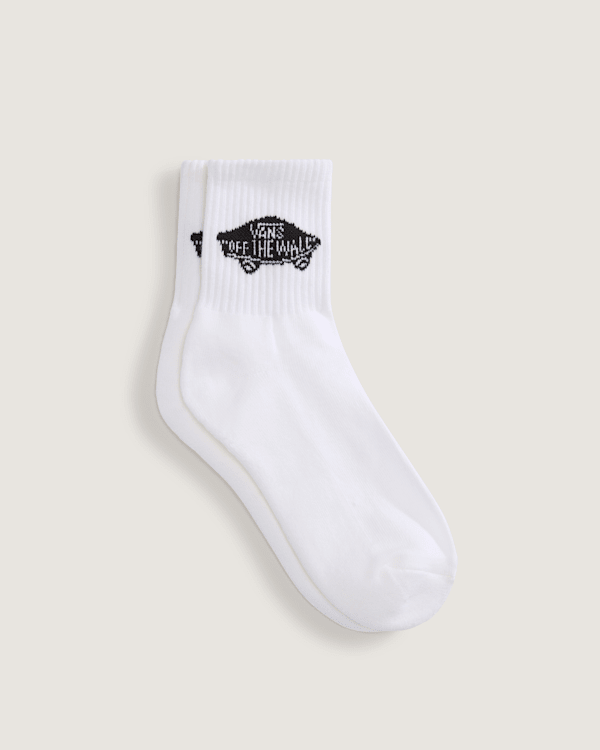 Vans – Vans Classic Half Crew Socks (1 Pair), Man, White, Size: M (38.5-42​)