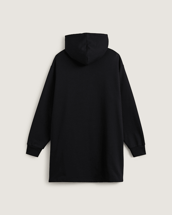 Vans – Brushed-back fleece Dress, Woman, Black, Size: M