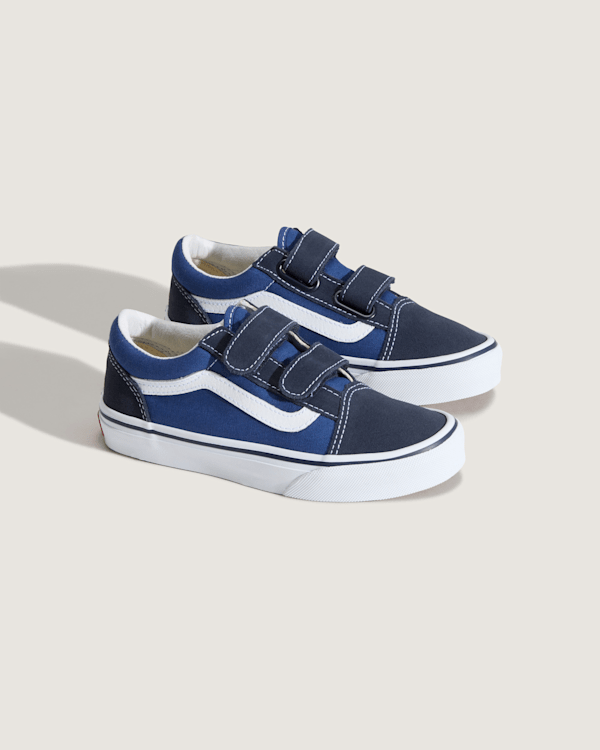 Vans – Kids Old Skool Shoes (4-8 years), Blue, Size: 27