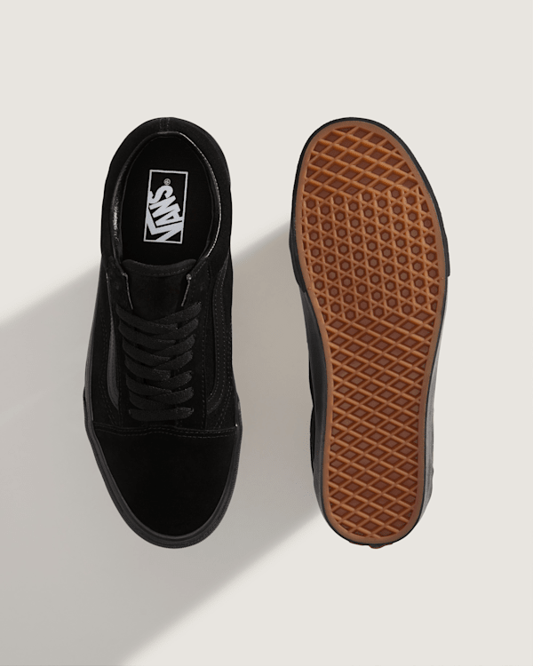 Vans - Suede Old Skool Shoes, Man, Black, Size: 41 (obrázek 3)