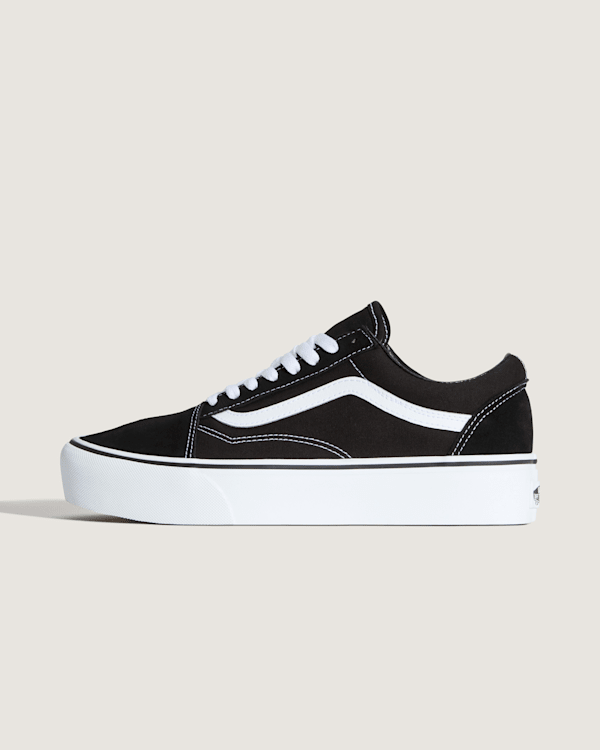 Vans - Platform Old Skool Schuhe, Herren, Schwarz, Größe: 44