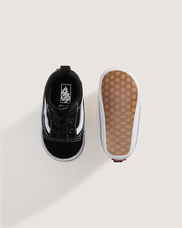 Vans - Infant Old Skool Crib Shoes (0-1 year), Black, Size: 16 (obrázek 3)