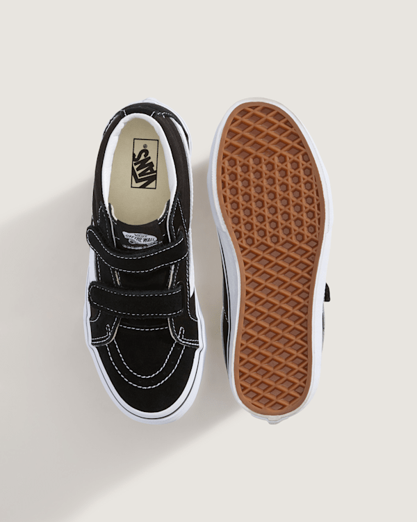 Vans - Youth Sk8-Mid Shoes (8-14 years), Black, Size: 37 (obrázek 3)