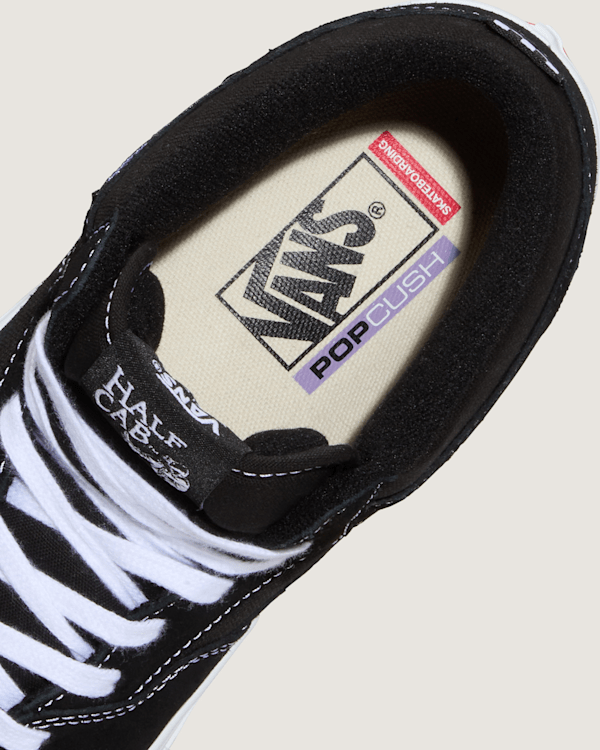 Vans - Skate Half Cab Shoes, Man, Black, Size: 46 (obrázek 6)