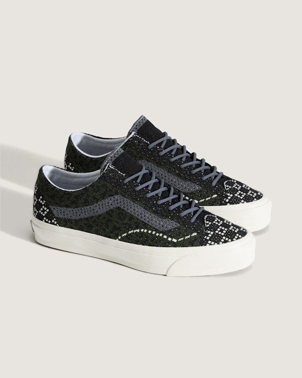 Vans - Premium Old Skool Shoes, Man, Green, Size: 44.5 (obrázek 2)