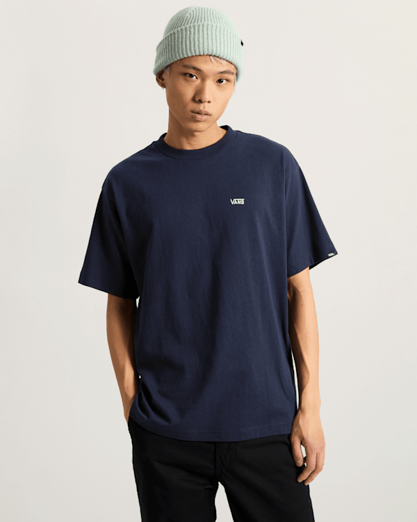Vans - Left Chest Logo II T-Shirt, Man, Blue, Size: S (obrázek 3)
