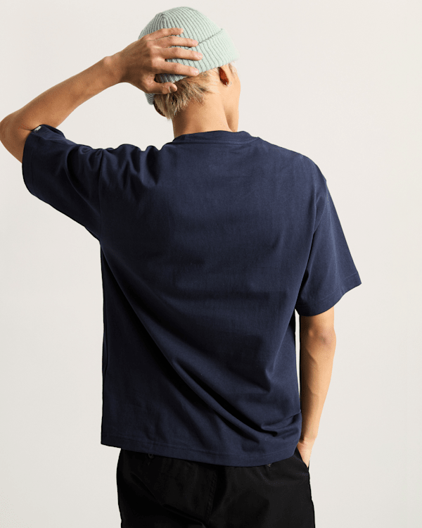 Vans - Left Chest Logo II T-Shirt, Man, Blue, Size: S (obrázek 4)