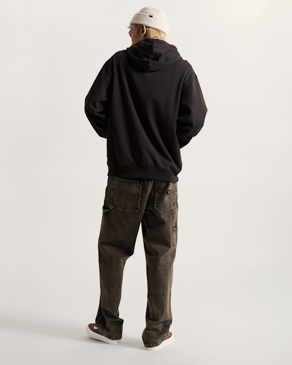 Vans - Punk Patch Pullover Hoodie, Man, Black, Size: XL (obrázek 6)