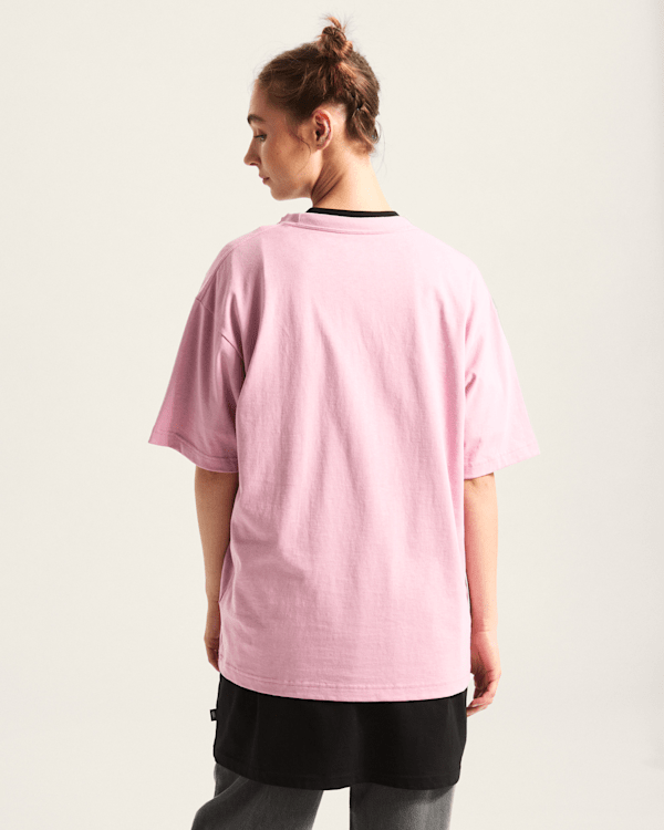 Vans - Star Checker T-Shirt, Man, Pink, Size: M (obrázek 8)