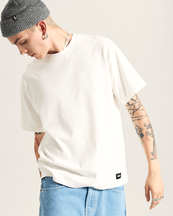 Vans - Premium T-Shirt, Man, White, Size: M (obrázek 3)