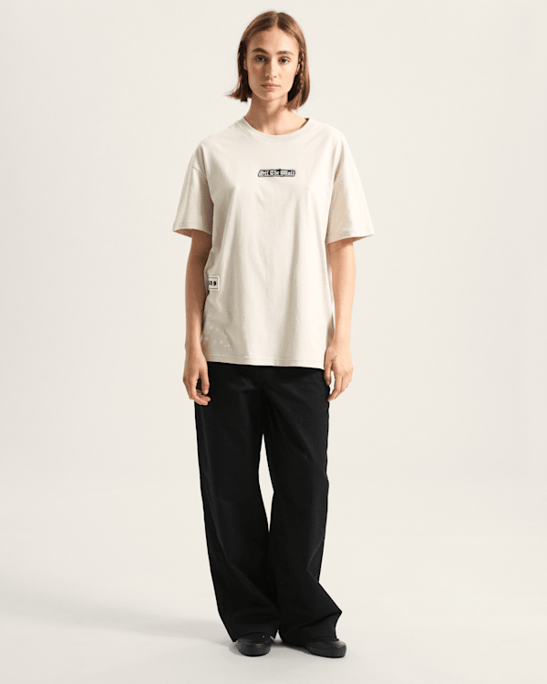 Vans - Unpatched T-Shirt, Woman, Beige, Size: XS (obrázek 5)