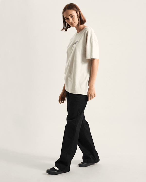 Vans - Unpatched T-Shirt, Woman, Beige, Size: XS (obrázek 6)