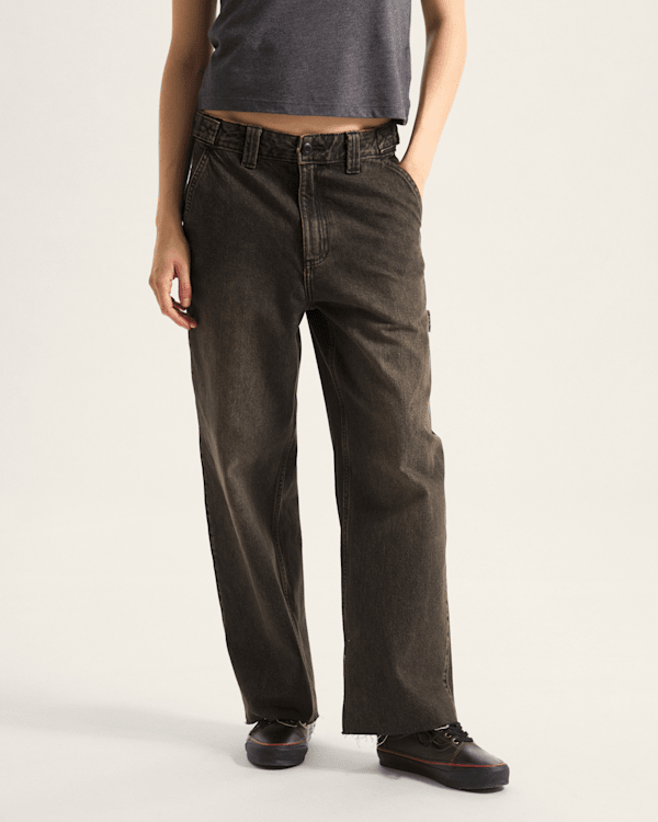 Vans - Emily DIY Trousers, Woman, Brown, Size: 27 (obrázek 3)