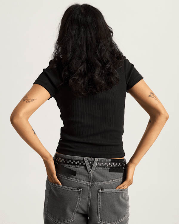 Vans - Cameron T-Shirt, Woman, Black, Size: S (obrázek 4)