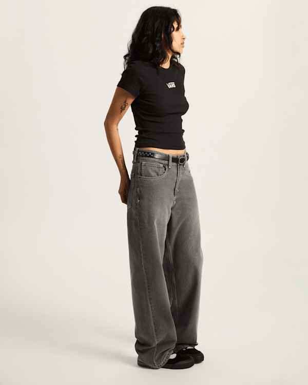 Vans - Cameron T-Shirt, Woman, Black, Size: S (obrázek 5)