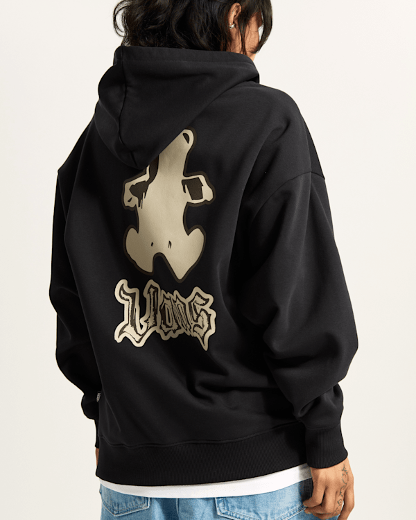 Vans - Lil Bear Pullover Hoodie, Woman, Black, Size: S (obrázek 4)