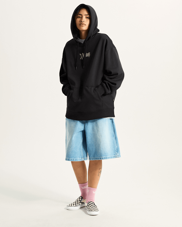 Vans - Lil Bear Pullover Hoodie, Woman, Black, Size: S (obrázek 6)