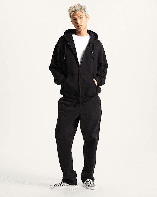 Vans - Left Chest II Logo Pullover Hoodie, Man, Black, Size: XL (obrázek 5)