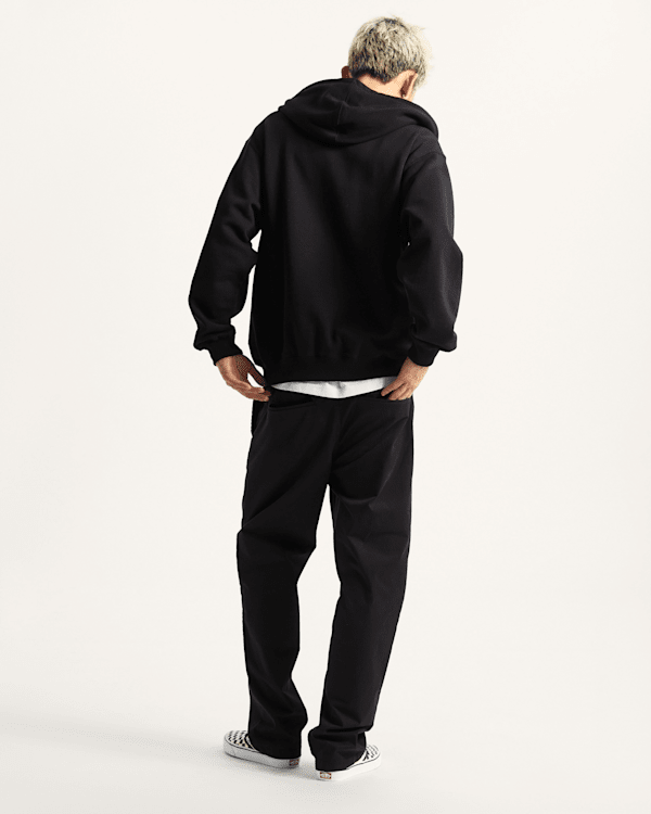 Vans - Left Chest II Logo Pullover Hoodie, Man, Black, Size: XL (obrázek 6)